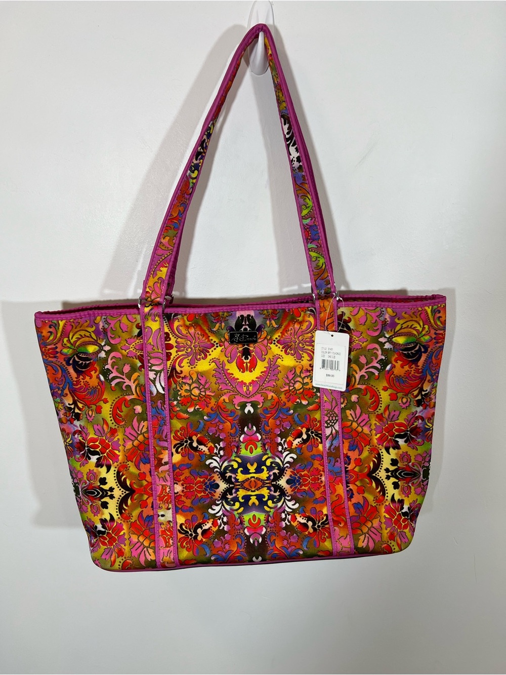 Beach handbags multi color bag